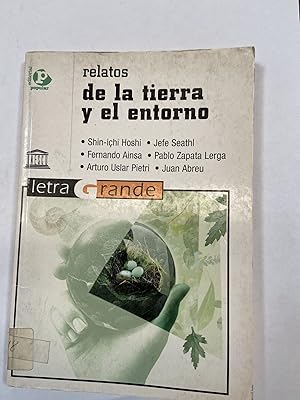 Seller image for Relatos de la tierra y el entorno for sale by Libros nicos
