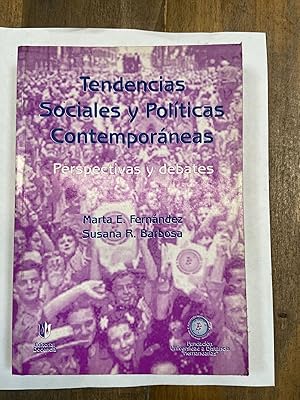 Seller image for Tendencias Sociales y Politicas Contemporaneas for sale by Libros nicos