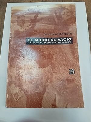 Bild des Verkufers fr El miedo al vacio zum Verkauf von Libros nicos