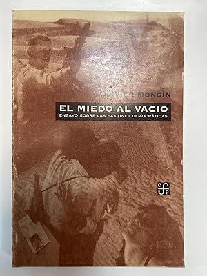 Bild des Verkufers fr El miedo al vacio zum Verkauf von Libros nicos