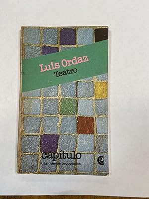 Seller image for Teatro for sale by Libros nicos