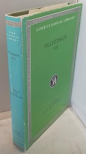 Plotinus. With an English Translation by A. H. Armstrong. In Seven Volumes. VII. Enneads VI. 6-9.