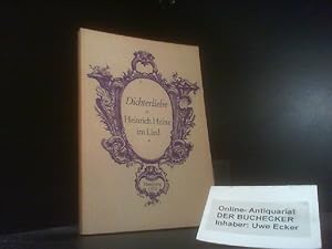 Dichterliebe : Heinrich Heine im Lied; ein Verzeichnis d. Vertonungen von Gedichten Heinrich Hein...