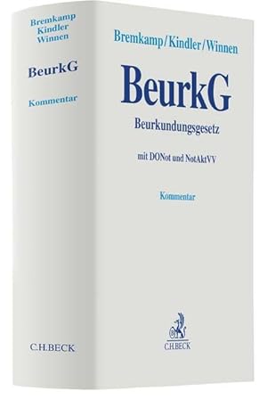 Seller image for Beurkundungsgesetz for sale by moluna