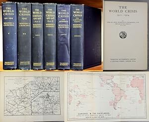 Bild des Verkufers fr THE WORLD CRISIS. 1911-1914; 1915; 1916-1918 Part I; . Part II; The Aftermath; The Eastern Front. zum Verkauf von Francis Edwards ABA ILAB