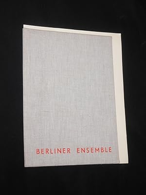 Geschenkmappe Berliner Ensemble um 1977 zur 600. Aufführung der "Dreigroschenoper" von Brecht/ We...