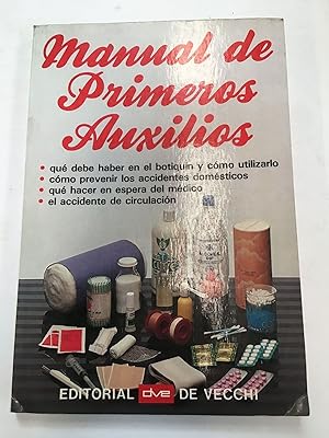 Imagen del vendedor de Manual de primeros auxilios a la venta por Libros nicos