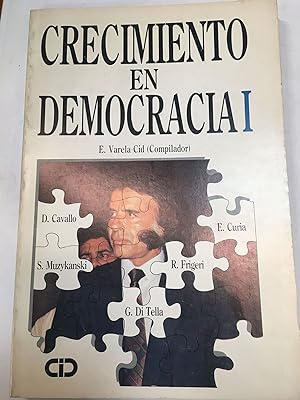 Imagen del vendedor de Crecimiento en democracia I a la venta por Libros nicos