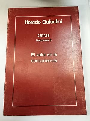 Seller image for El valor de la concurrencia for sale by Libros nicos