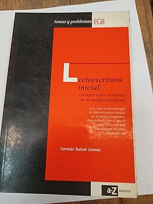 Seller image for Lectoescritura inicial for sale by Libros nicos