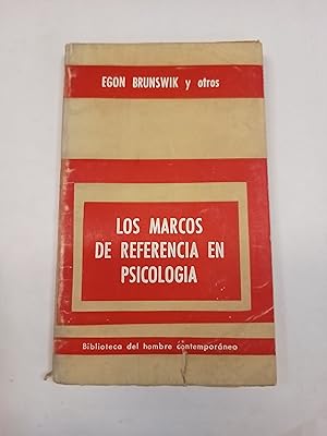 Imagen del vendedor de Los marcos de referencia en psicologia a la venta por Libros nicos