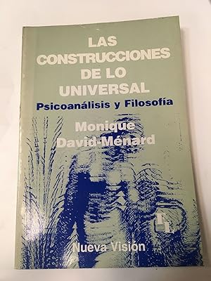 Immagine del venditore per Las construcciones de lo universal venduto da Libros nicos