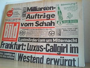 BILD ZEITUNG : Montag, 27. Januar 1975.