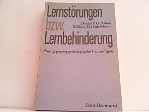 Imagen del vendedor de Lernstrungen bzw. Lernbehinderung. Pdagogisch - psychologische Grundlagen. a la venta por Antiquariat Ehbrecht - Preis inkl. MwSt.