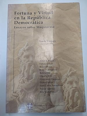 Bild des Verkufers fr Fortuna y Virtud en la Republica Democratica zum Verkauf von Libros nicos