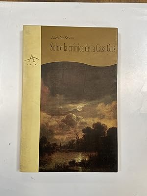 Bild des Verkufers fr Sobre la cronica de la Casa Gris zum Verkauf von Libros nicos