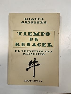 Seller image for Tiempo de renacer for sale by Libros nicos