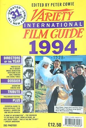 Imagen del vendedor de Variety International Film Guide 1994 a la venta por Miliardi di Parole