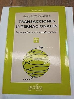 Bild des Verkufers fr Transacciones internacionales zum Verkauf von Libros nicos