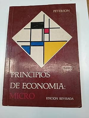 Bild des Verkufers fr Principios de economia: micro zum Verkauf von Libros nicos