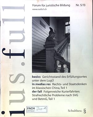 Bild des Verkufers fr Gerichtsstand des Erfllungsortes unter dem Lug. - in: ius.full; Forum fr juristische Bildung. Nr. 5/13; zum Verkauf von books4less (Versandantiquariat Petra Gros GmbH & Co. KG)