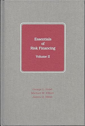 Seller image for Essentials of Risk Financing, Volume I and Volume II for sale by Charing Cross Road Booksellers