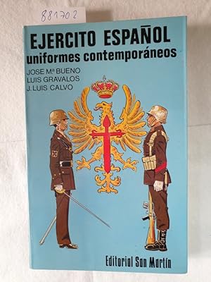 Bild des Verkufers fr Uniformes contemporneos del ejrcito espanol 1977 zum Verkauf von Versand-Antiquariat Konrad von Agris e.K.