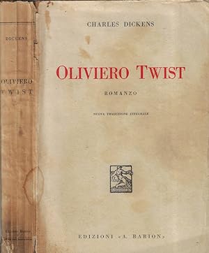 Immagine del venditore per Oliviero Twist venduto da Biblioteca di Babele