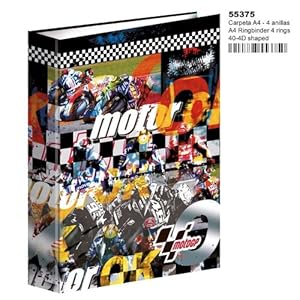 Imagen del vendedor de CARPETA ANILLAS A4 40-4D MOTO GP CLINCH a la venta por Libreria Nuevo Siglo 21 SL