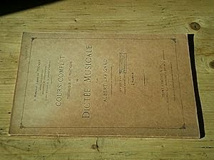 Cours complet théorique et pratique de dictée musicale - 1ère partie (sur 6)