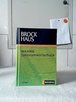 Brockhaus, Wahrig, Synonymwörterbuch. hrsg. von der Wahrig-Redaktion. [Chefred. Sabine Krome]