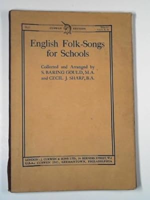 Seller image for English folk-songs for schools for sale by Cotswold Internet Books