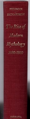 Image du vendeur pour The rise of modern mythology 1680-1860 mis en vente par JP Livres