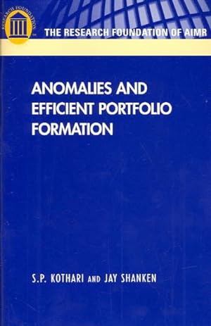 Seller image for Anomalies and Efficient Portfolio Formation for sale by GreatBookPrices