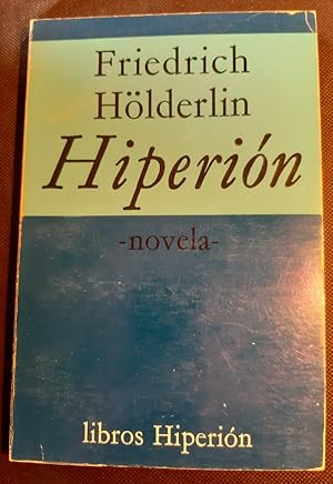 Imagen del vendedor de Hiperin o el eremita en Grecia a la venta por Librera Pramo