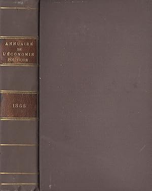 Imagen del vendedor de Annuaire de l'conomie politique et de la statistique, 1868 a la venta por PRISCA