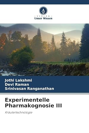 Seller image for Experimentelle Pharmakognosie III for sale by moluna
