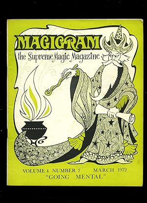 Seller image for Magigram | The Magazine of Supreme Magic (Volume 4 Number 7) | Monthly Magic Magazine | March 1972 for sale by Little Stour Books PBFA Member