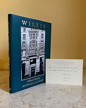 Imagen del vendedor de Willis | A Short History [Signed] a la venta por Little Stour Books PBFA Member