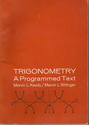 Seller image for Trigonometry A Programmed Text for sale by Ye Old Bookworm