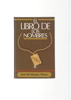 Imagen del vendedor de El libro de los nombres a la venta por El Boletin
