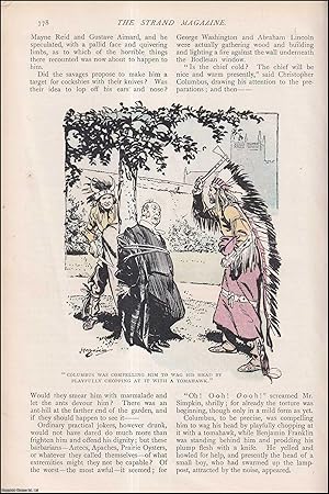 Seller image for The Vengence of the Prairie Oysters : a short story. Illustrated in colour. An uncommon original article from The Strand Magazine, 1909. for sale by Cosmo Books