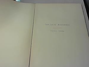 Imagen del vendedor de Catalogue des Tableaux Modernes, Aquarelles , Pastels, Dessins a la venta por JLG_livres anciens et modernes