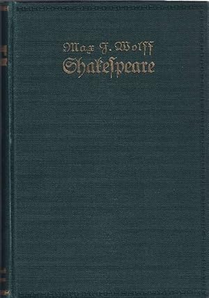 Bild des Verkufers fr Shakespeare. Band 1 von 2. Der Dichter und sein Werk. zum Verkauf von La Librera, Iberoamerikan. Buchhandlung