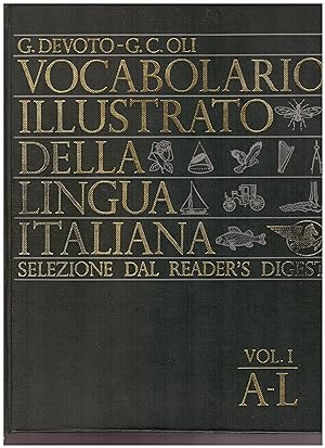 Seller image for Vocabolario illustrato della lingua italiana for sale by Studio Bibliografico Michelotti