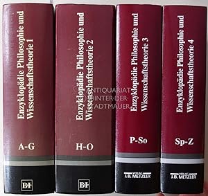 Enzyklopädie Philosophie und Wissenschaftstheorie. (4 Bde.)