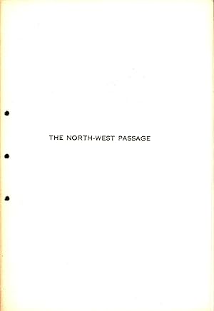 Seller image for North-West Passage: A Poem for sale by Back of Beyond Books WH