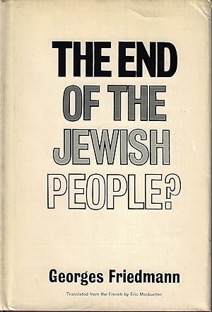 The End of the Jewish People?