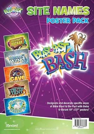 Seller image for Bible Blast to the Past Site Names Poster Pack for sale by GreatBookPrices
