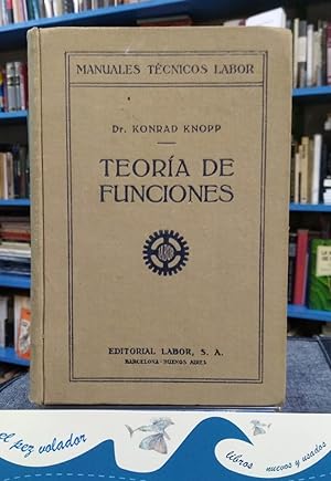Seller image for Teora de funciones for sale by Librera El Pez Volador